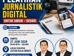 ‎ASWIN Sulut Gelar Pelatihan Jurnalistik Digital Sehari untuk Umum di Hotel Sutan Raja  Minut