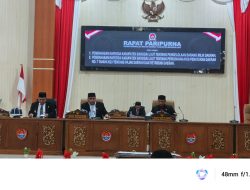 DPRD Balut Gelar Paripurna, Dihadiri Wabup Ablit H. Ilyas. Bahas Dua Raperda Strategis