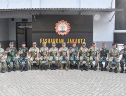 Perkuat Kesiapan Alutsista, Mewakili Dankodaeral III, Wadan Dampingi Kabaharwat Kemhan RI Tinjau Fasilitas Fasharkan Kodaeral III Di Pondok Dayung