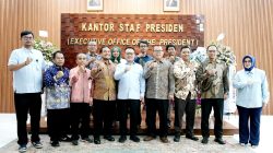 Kaukus Ekonom Pancasila Serahkan Draft RUU Perekonomian Nasional kepada Kepala Staf Kepresidenan