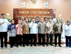Kaukus Ekonom Pancasila Serahkan Draft RUU Perekonomian Nasional kepada Kepala Staf Kepresidenan