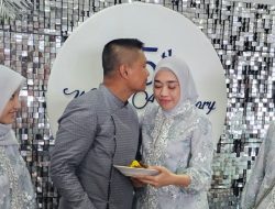 Marsekal Muda Budhi Achmadi Gelar Syukuran Pernikahan Perak Secara Sederhana