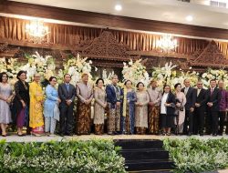 Wakil Uskup TNI-Polri Hadiri Pernikahan Anselmus Agung dan Tri Sony