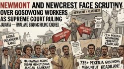 Newmont dan Newcrest Disorot atas Kasus Pekerja Gosowong karena Putusan Mahkamah Agung Tak Kunjung Dijalankan