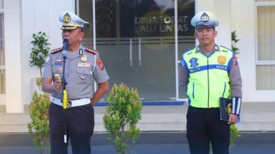 Pimpin Apel Terakhir di Ditlantas Polda Sumut, Kombes Pol Firman Darmansyah Tekankan Soliditas dan Pelayanan Humanis