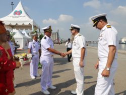 TNI AL-Perkuat Kedaulatan Maritim, Dankodaeral III Hadiri Kedatangan KRI Canopus-936 Di Jakarta