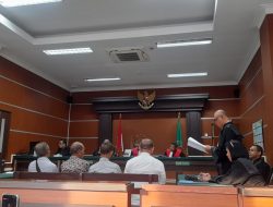 Berdiri Membela Kebenaran dan Tegakkan Keadilan ; Noch Sambouw,S.H.,M.H.CMC.  & Partners  bacakan Nota Pembelaan ,Tegaskan Empat Terdakwa Harus Dibebaskan dari Segala Tuntutan JPU