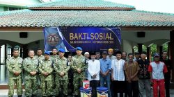 Sambut HUT ke-80 POMAD, Denpom III/3 Cirebon dan Warga Renovasi Masjid Nurush Sofhy