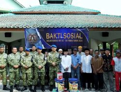 Sambut HUT ke-80 POMAD, Denpom III/3 Cirebon dan Warga Renovasi Masjid Nurush Sofhy
