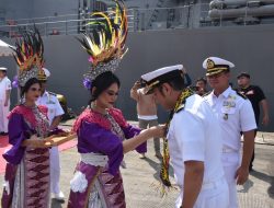 Tingkatkan Kerja Sama Maritim, Kodaeral III Sambut Kedatangan Kapal Perang Jepang