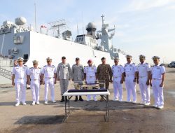 Dankodaeral III, Melalui Wadan Resmi Lepas Pelayaran Tiga Kapal PeeangPakistan