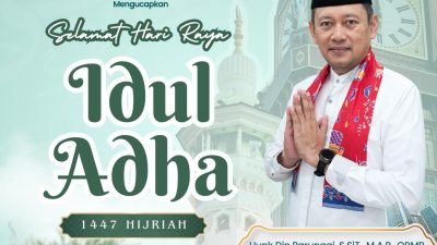 Kakantah Jakarta Utara Sampaikan Ucapan Selamat Idul Adha 1447 H