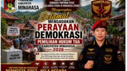 KPP PERMESTA 2357-BN Panglima Teterusan Sebut Selamat Melaksanakan Pesta Demokrasi Pilhut Minahasa Aman Damai