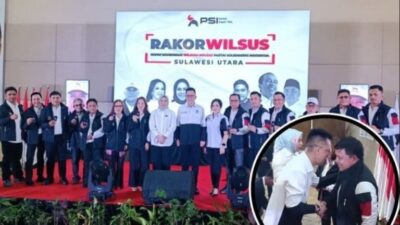 James Karinda Resmi Bergabung dengan PSI Sulut, Tambah Kekuatan Politik Partai