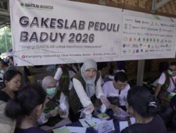 GAKESLAB Indonesia Salurkan 600 Paket Sembako dan Layanan Kesehatan Gratis untuk Masyarakat Baduy