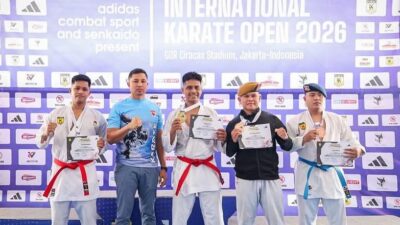Prajurit Paspampres Tunjukkan Prestasi Gemilang, Raih 3 Emas dan Total 9 Medali di Kejuaraan Karate Internasional