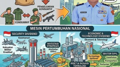 Membangun Ekonomi Pertahanan Indonesia: Dari Beban Anggaran Menjadi Mesin Pertumbuhan Nasional