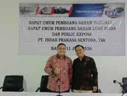 PT.Indah Prakasa Sentosa Tbk. Gelar Rapat Umum Pemegang Saham Tahunan dan Paparan Publik di Jakarta