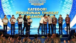 RAIH PERINGKAT 1 PENURUNAN TINGKAT PENGANGGURAN SE-JAWA BALI