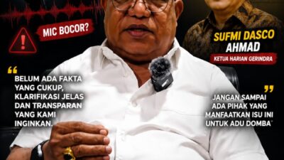 BARA JP Tegas, Isu Dasco Tak Ganggu Hubungan Jokowi-Prabowo
