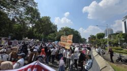 Polda Metro Jaya Pastikan Aksi Unjuk Rasa di Silang Selatan Monas Berjalan Terkendali