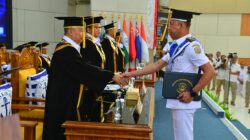 Dansekopaska Letkol Laut Mulya Abadi Raih Gelar Magister Seskoal