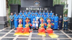 Pererat Tali Silaturahmi, Dankodaeral III Didampingi KDK III Menerima Kunker Wakil Ketua Umum Jalasenastri