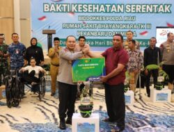 Bakti Kesehatan Hari Bhayangkara ke-80, Polda Riau Gelar 14 Layanan Medis
