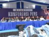 Wujud Sinergitas, Dankodaeral III Hadiri Konferensi Pers Penindakan Pakaian Bekad Ilegal Senilai Miliaran Rupiah