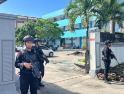 Pastikan Situasi Kondusif, Tim Patra Satbrimob Polda Sulteng Gelar Patroli Religi di Gereja Kristen Jemaat Palu