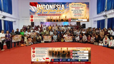 GERAKAN DOA & PENYEMBAHAN SERENTAK “INDONESIA MENYEMBAH” DIGELAR DI BANGGAI LAUT