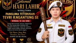 ‎Selamat Hari Lahir Wirautama Panglima Teterusan Permesta 2357 Bela Negara, Tevri R. Ngantung, SE