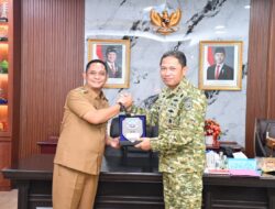 Perkuat Sinergi TNI AL Dan Pemerintah Daerah, Dankodaeral III Laksanakan Kunjungan Kerja Ke Bupati Bekasi
