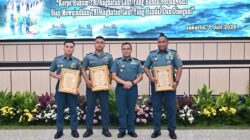 Ukir Prestasi Gemilang Di HUT Ke-4 Korps Hukum TNI AL, Diskum Kodaeral III Raih Juara I Lomba Kinerja Antar Kotama Dinas Hukum TNI AL