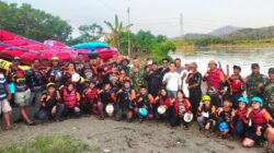 Ekspedisi Cicatih Elpala Berakhir di Pelabuhan Ratu, Tempuh Sungai 20 Kilometer