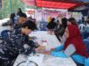 Kodaeral IV Gelar Bakti Kesehatan “Aku Cinta Laut” Bersama UNIBA dan Puskesmas Tanjung Sengkuang