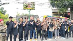 Resmikan Plang PAC Medan Denai, GRIB jaya kota Medan bagikan 3.000 Kotak nasi ke masarakat Tampa batas,
