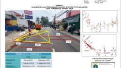 Pembangunan Saluran Jalan Kiwi–Raya PKP, Dishub DKI Terapkan Rekayasa Lalu Lintas Mulai 24 Juli 2026
