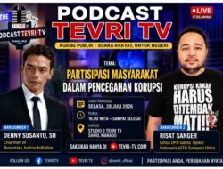PODCAST TEVRI TV eps.10 : Angkat Tema Partisipasi Masyarakat Dalam Pencegahan Korupsi