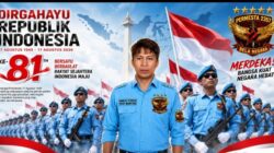 Jajaran Komando KPP Permesta 2357 Bela Negara Sulut Semarakkan HUT ke-81 Kemerdekaan RI