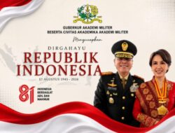 Gubernur Akademi Militer Rano Tilaar Sampaikan Ucapan Dirgahayu Republik Indonesia ke-81
