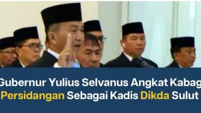 Gubernur Sulut YSK  Lantik Tiga Pejabat Eselon II, Perkuat Kinerja Birokrasi