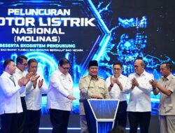 Happy Hapsoro Saksikan Peluncuran Motor Listrik Nasional
