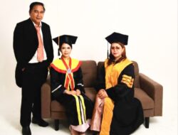 Daniela Vanessa Wowor.SH. Profil wisudawan terbaik Fakultas Hukum Unsrat 2026.