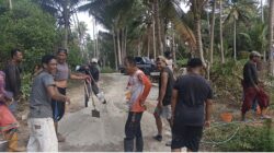 WARGA BANGUN JALAN DENGAN SWADAYA, LALU APA FUNGSI PEMDA DAN WAKIL RAKYAT?‎