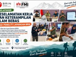BRIN dan FMI Gelar Pelatihan Keselamatan dan Keterampilan di Alam Bebas bagi Peneliti