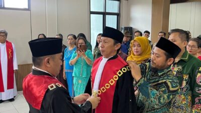 Ronald Massang,S.H.,M.H Resmi di Lantik Menjadi Wakil Ketua Pengadilan Negeri Makale ,Sebelumnya Menjabat Sebagai Hakim & Humas di PN Manado