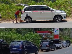 PENGAWASAN SPBU KENDEK DIPERTANYAKAN, KENDARAAN DIDUGA BERULANG KALI ISI BBM