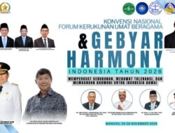 Rapat Perdana Panitia Konvensi Nasional FKUB dan Gebyar Harmony Indonesia 2026 Digelar, Tokoh Agama Perkuat Komitmen Kerukunan